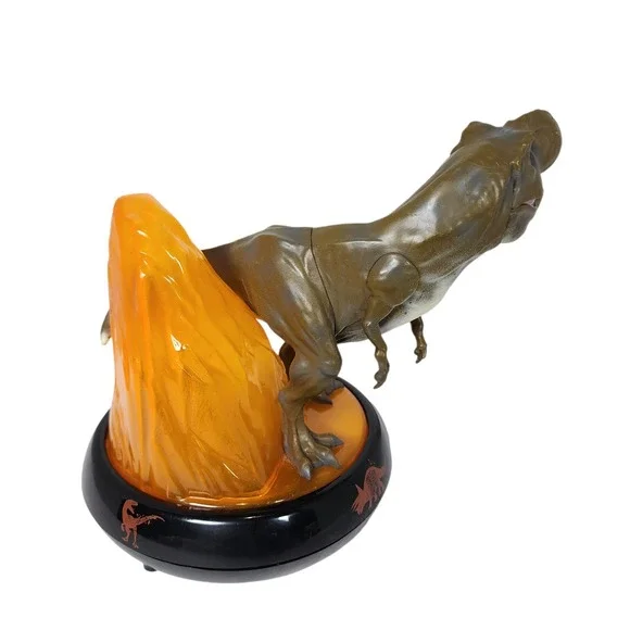 Jurassic World T Rex Dinosaur Lava Volcano Light Up Display Toy - Picture 3 of 5